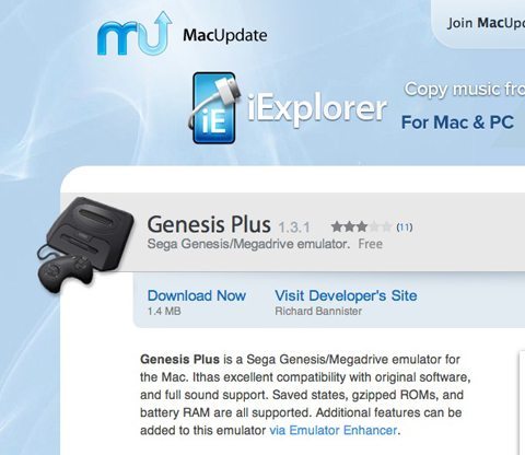 Sega Genesis Emulator For Mac Free Download